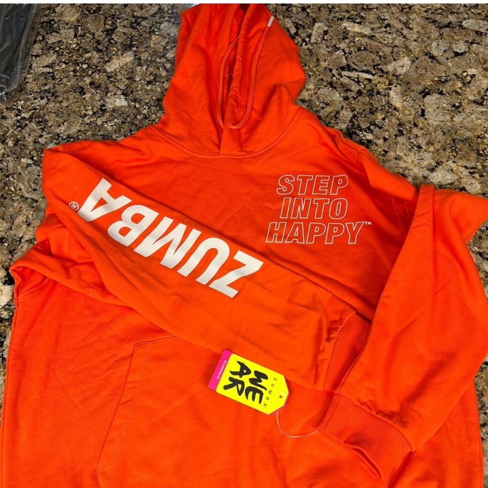 Zumba Sweatshirt Hoodie XL   
New with tags